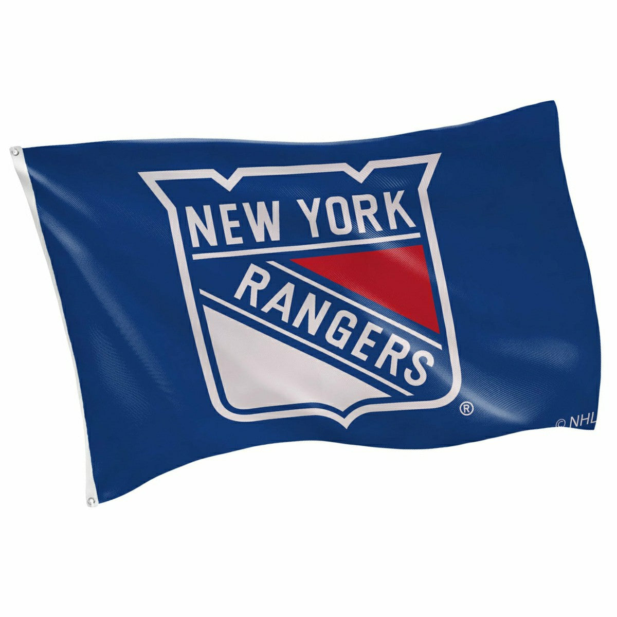 Team Sports America Classic - New York Rangers Single Sided Flag with 2 Grommets, 3'x5'