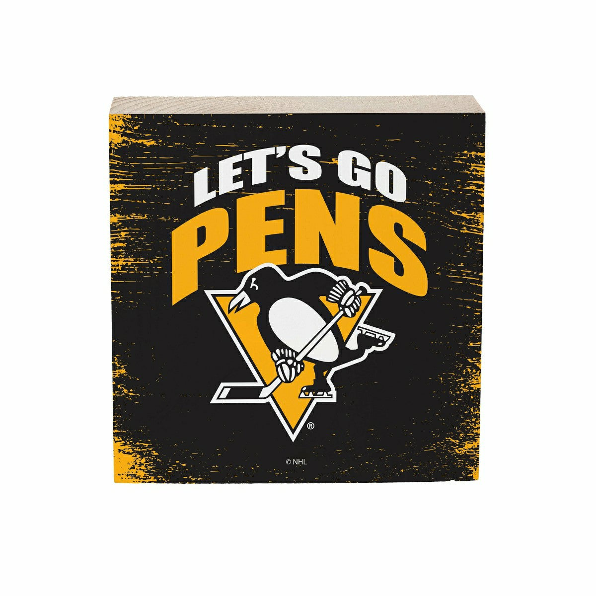 Team Sports America Exclusive - Pittsburgh Penguins Plock, Down Home Fans, 6x6