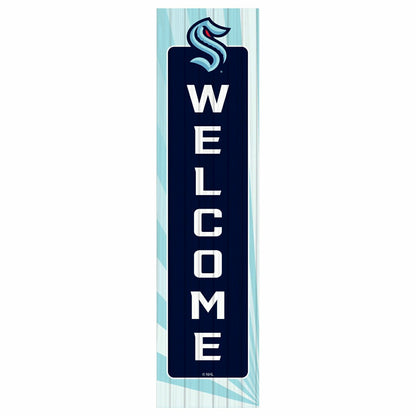 Team Sports America Classic - Seattle Kraken Summer Seasonal Single Sided Large Leaner, 46"