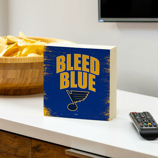 Team Sports America Everyday - St Louis Blues Plock, Down Home Fans, 6x6