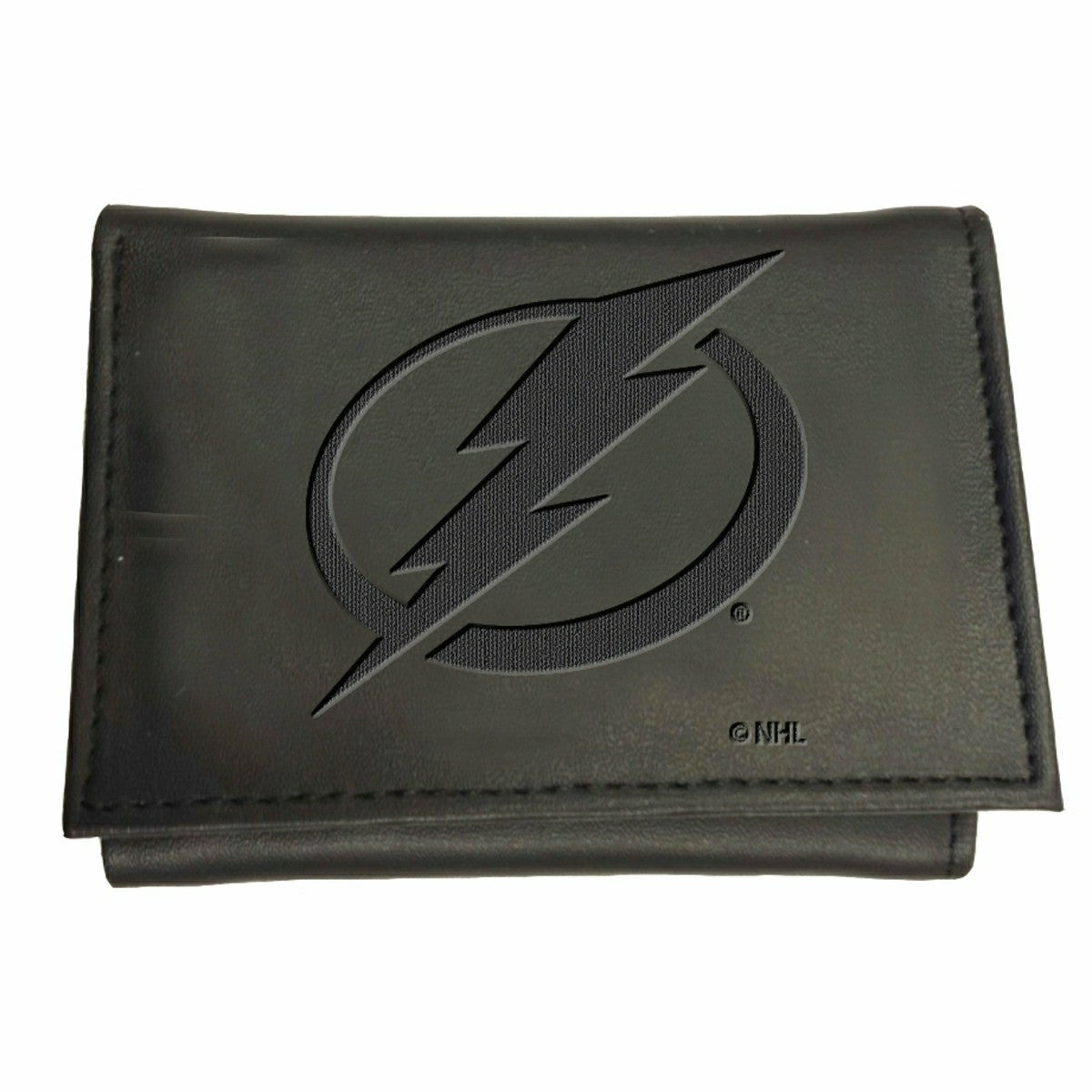Team Sports America Value - Tampa Bay Lightning, Tri-Fold Wallet, Black