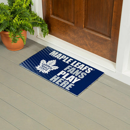Team Sports America Best Seller - Toronto Maple Leafs Fan Mat, 28"x16"