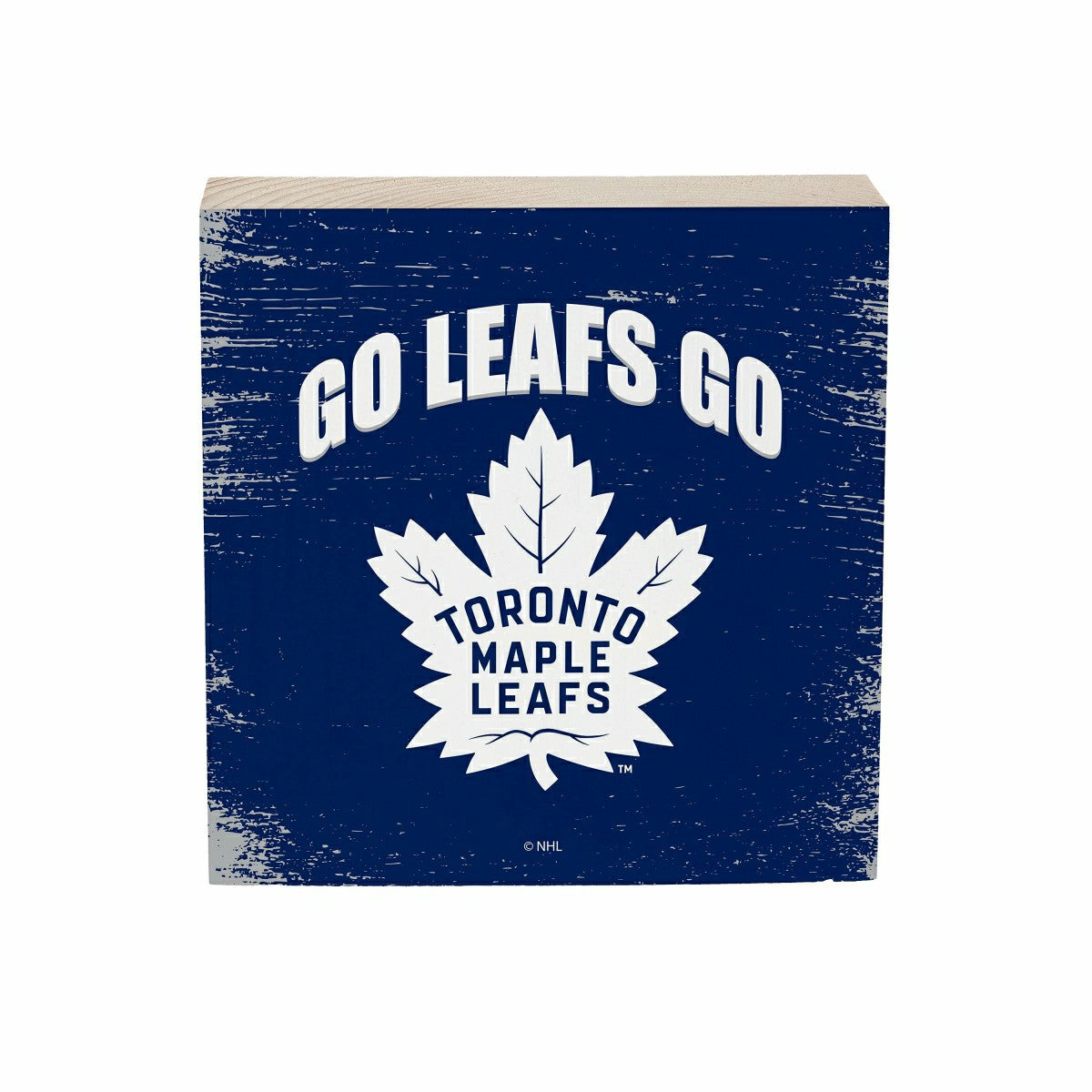 Team Sports America Value - Toronto Maple Leafs Plock, Down Home Fans, 6x6