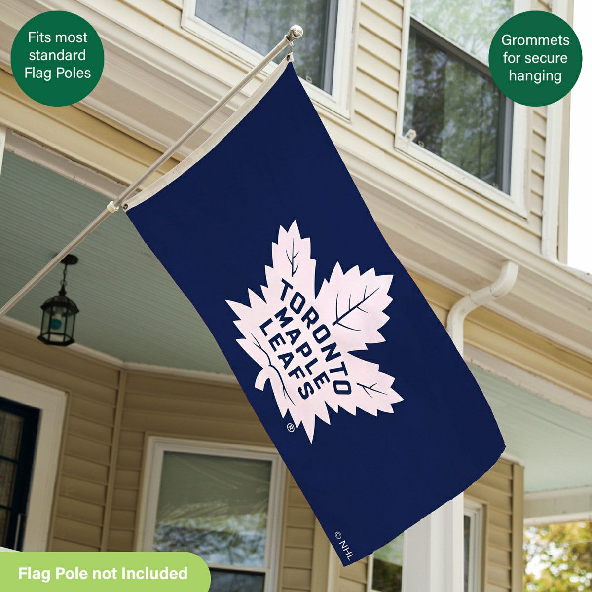 Team Sports America Trending - Toronto Maple Leafs Single Sided Flag with 2 Grommets, 3'x5'