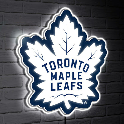 Team Sports America Everyday - Toronto Maple Leafs LED Wall Decor, Glazelite, Logo