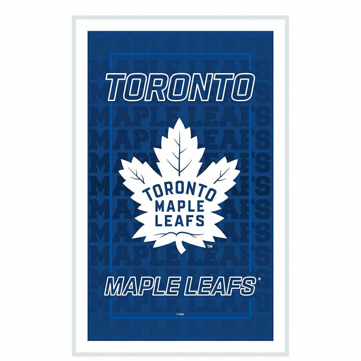 Team Sports America Value - Toronto Maple Leafs Hockey Rectangle Neolite LED Decor
