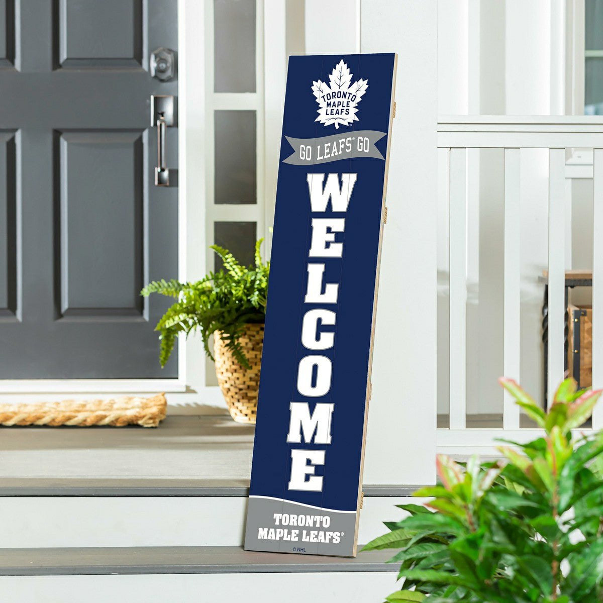 Team Sports America Trending - Toronto Maple Leafs Large Single Sided Leaner, 46"