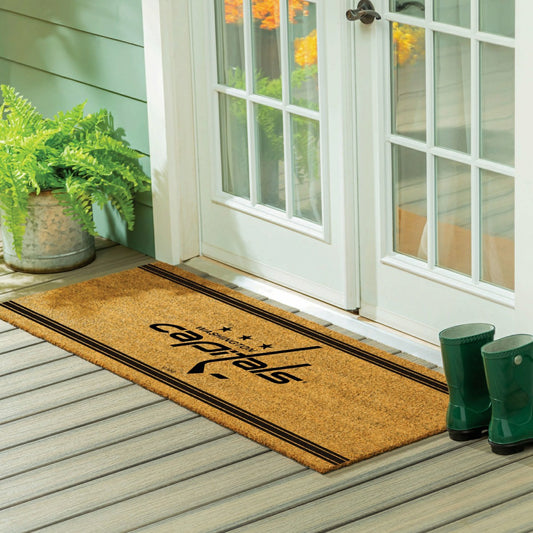 Team Sports America Value - Washington Capitals Extra Large One Color Coir Mat, 60"x24"
