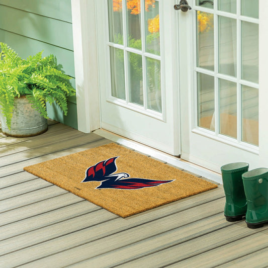 Team Sports America Exclusive - Washington Capitals Large Full Color Coir Mat, 36"x24"
