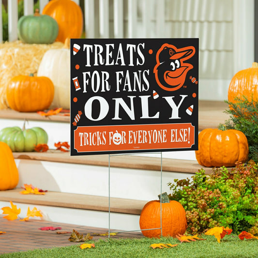 Team Sports America Everyday - Baltimore Orioles Yard Sign, Halloween Treats for Fans