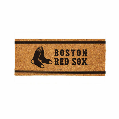 Team Sports America Recommended - Boston Red Sox Extra Large One Color Coir Mat, 60"x24"