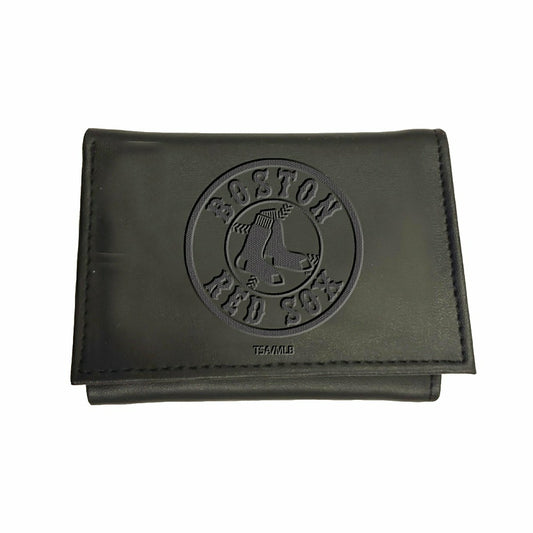 Team Sports America Signature - Boston Red Sox Tri-Fold Wallet Black
