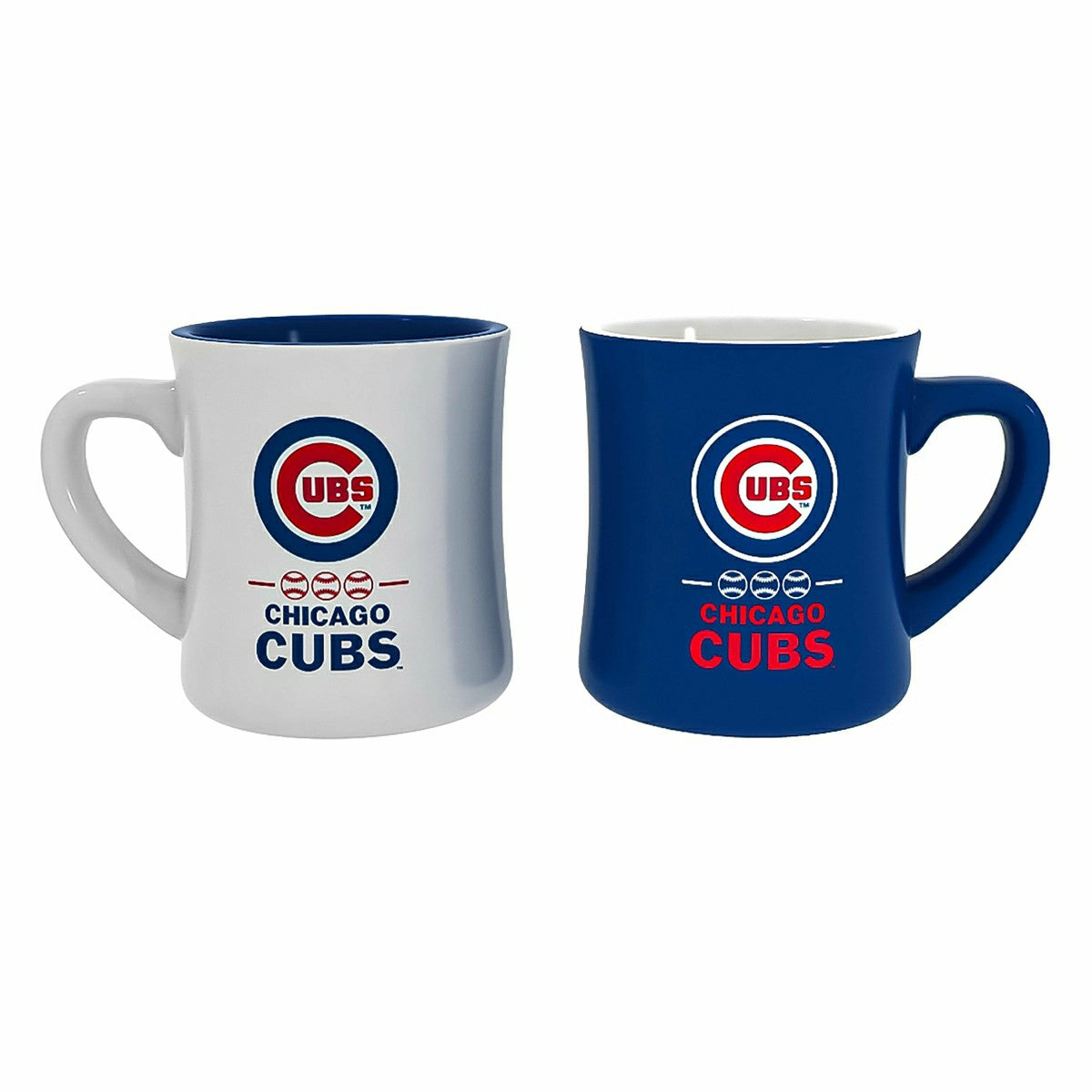Team Sports America Value - Chicago Cubs 10oz Ceramic Cup Set, 2pc