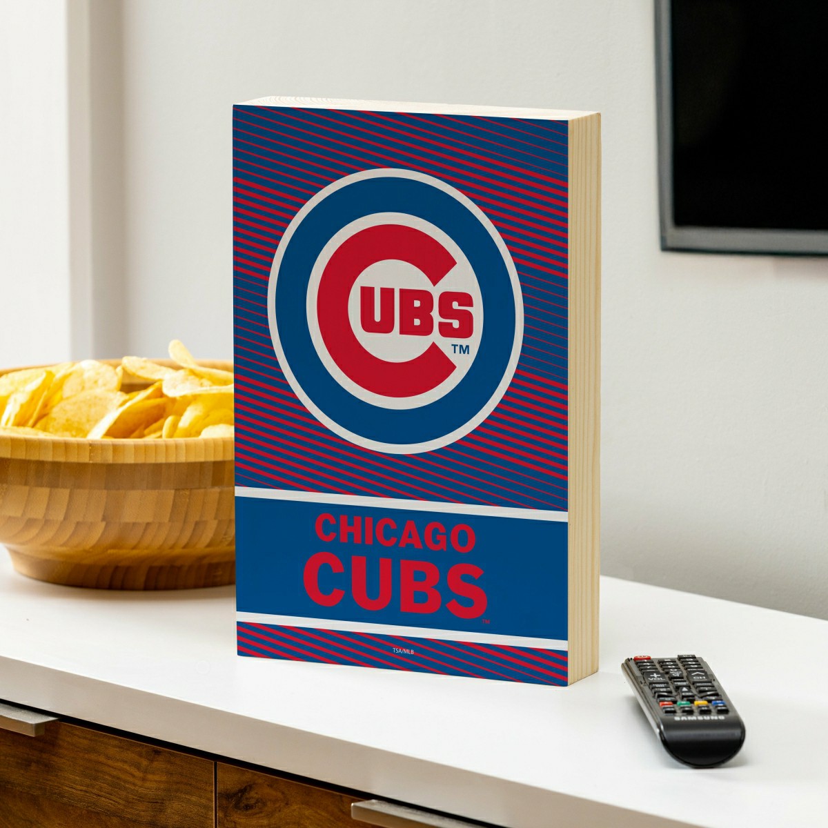 Team Sports America Trending - Chicago Cubs Plock, Down Home Fans, 8x12