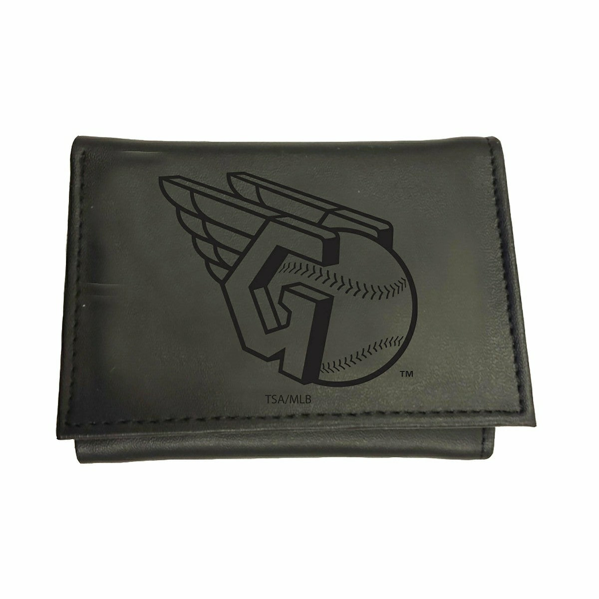 Team Sports America Value - Cleveland Guardians Tri-Fold Wallet Black