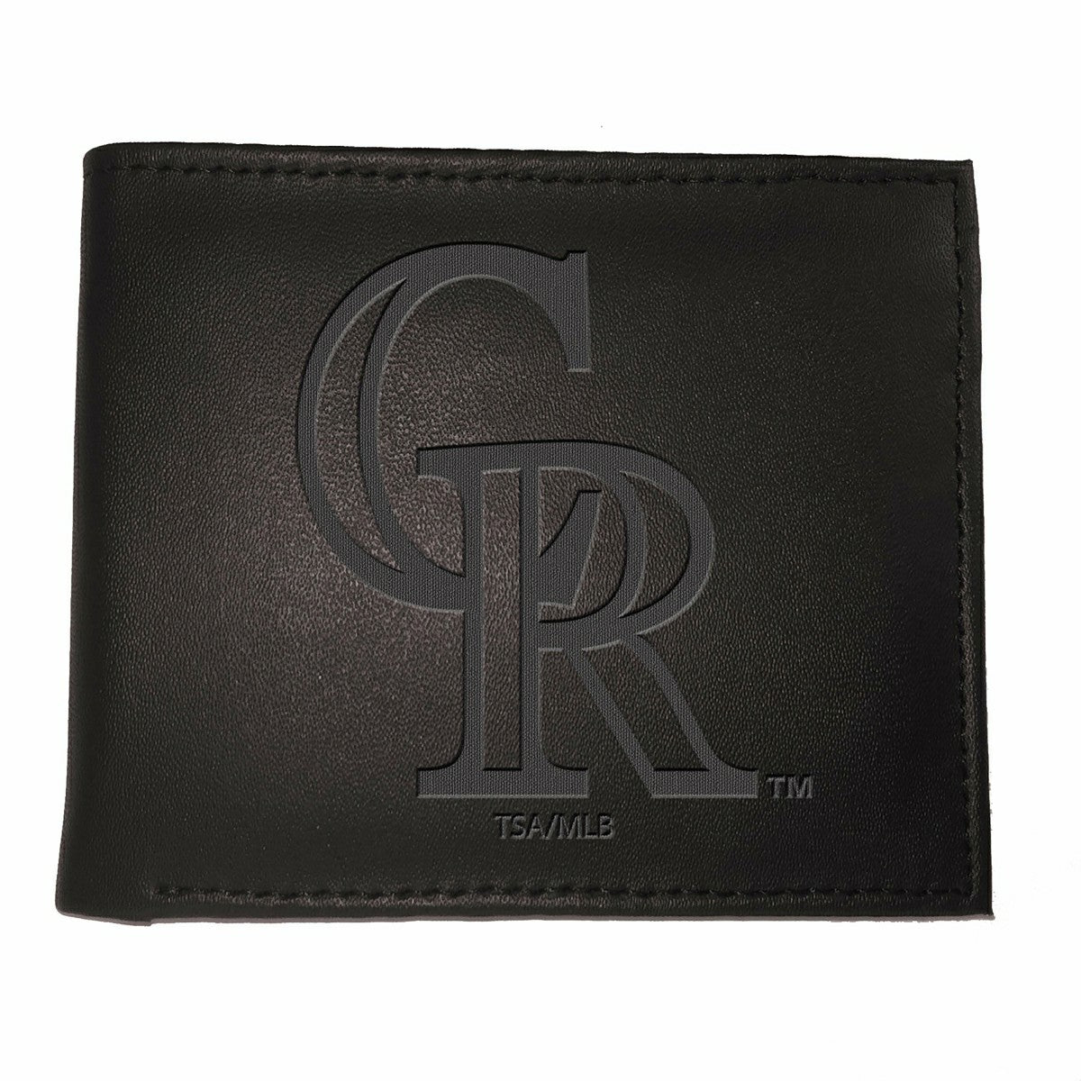 Team Sports America Exclusive - Colorado Rockies Bi-Fold Wallet Black