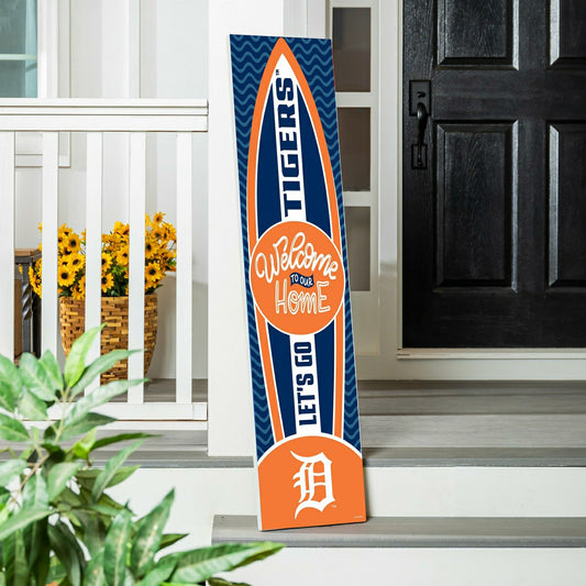 Team Sports America Exclusive - Detroit Tigers Summer Seasonal Surfboard ECM Exclusive 47" Single Side