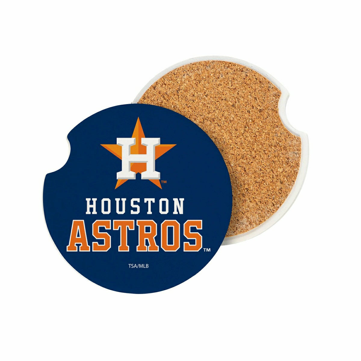 Team Sports America Trending - Houston Astros Car Coaster Set, 2pc