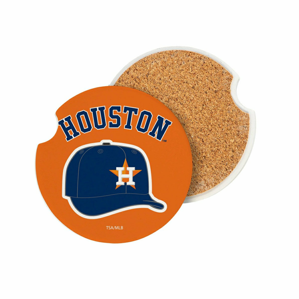 Team Sports America Trending - Houston Astros Car Coaster Set, 2pc