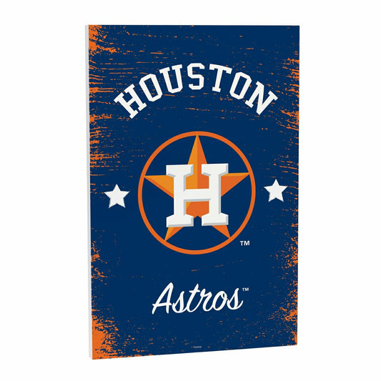 Team Sports America Classic - Houston Astros Wood Wall Sign, 16x24