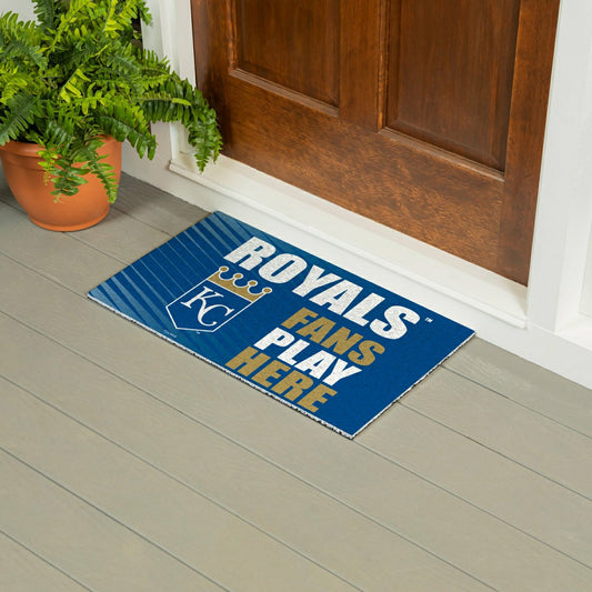 Team Sports America Essential - Kansas City Royals Fan Mat, 28"x16"