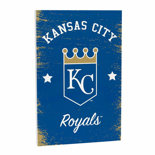 Team Sports America Everyday - Kansas City Royals Wood Wall Sign, 16x24