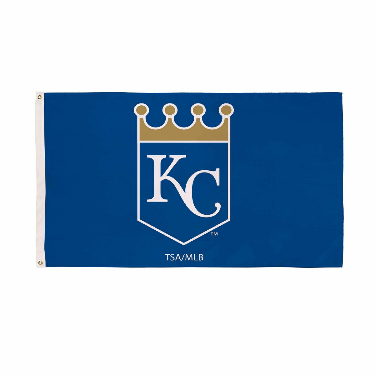Team Sports America Everyday - Kansas City Royals Single Sided Flag w/ 2 Grommets, 3'x5'