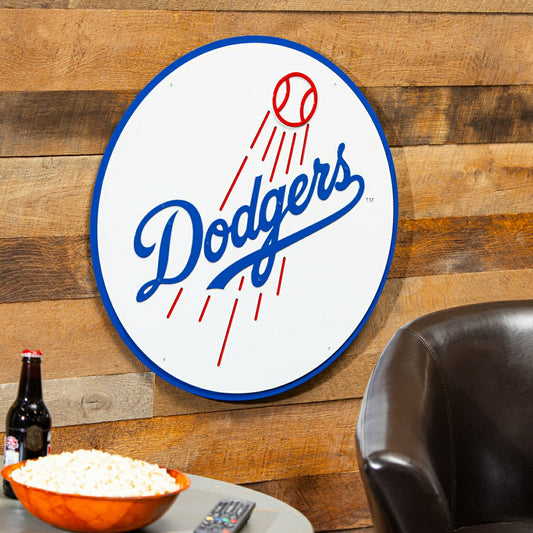 Team Sports America Signature - Los Angeles Dodgers Premier Metal Wall Art