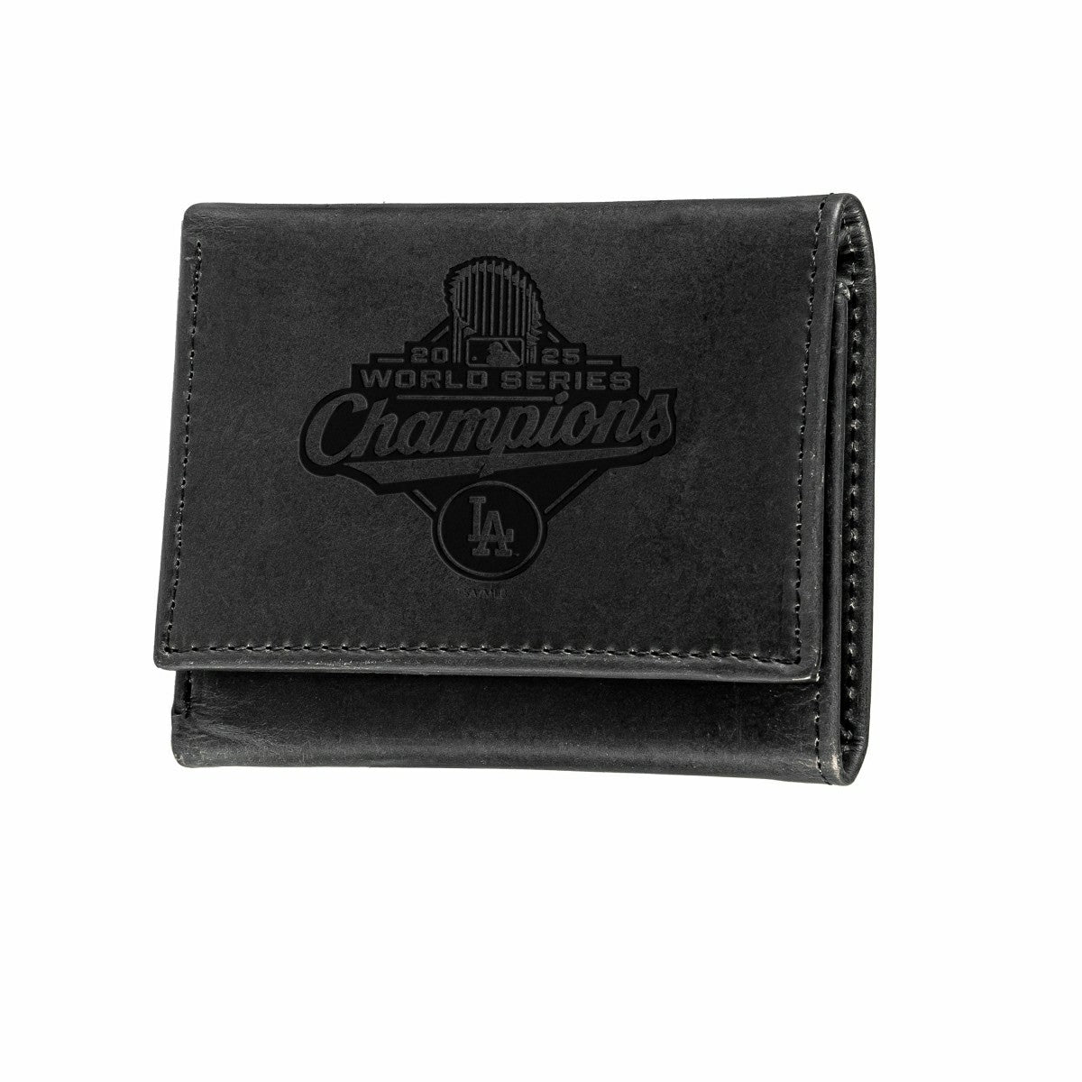 Team Sports America Recommended - Los Angeles Dodgers, World Series 2025 Wallet, Tri-fold, Black