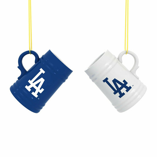 Team Sports America Value - Los Angeles Dodgers Ceramic Mini Stein, 3oz, set of 2