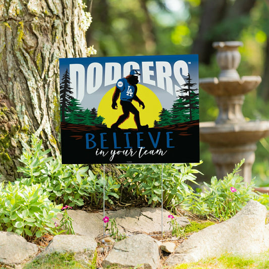 Team Sports America Best Seller - Los Angeles Dodgers Yard Sign, Bigfoot