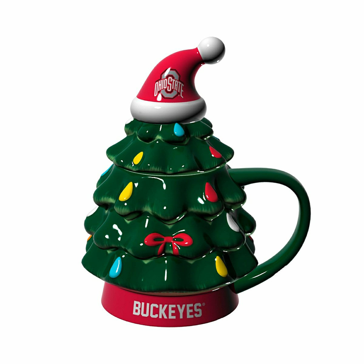 Team Sports America Value - Ohio State University, Holiday Tree Cup Gift Set, 14oz.