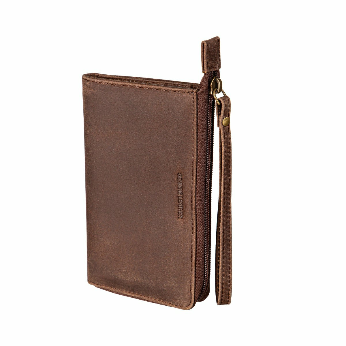 Team Sports America Exclusive - Milwaukee Brewers Wristlet Wallet Brown