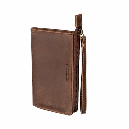 Team Sports America Exclusive - Milwaukee Brewers Wristlet Wallet Brown