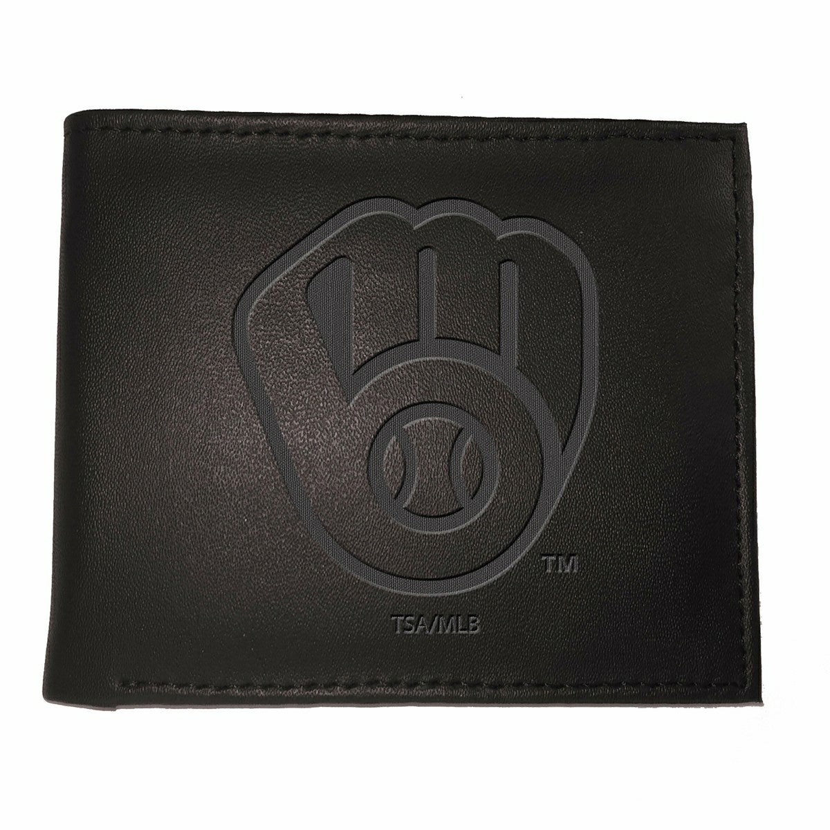 Team Sports America Essential - Milwaukee Brewers Bi-Fold Wallet Black