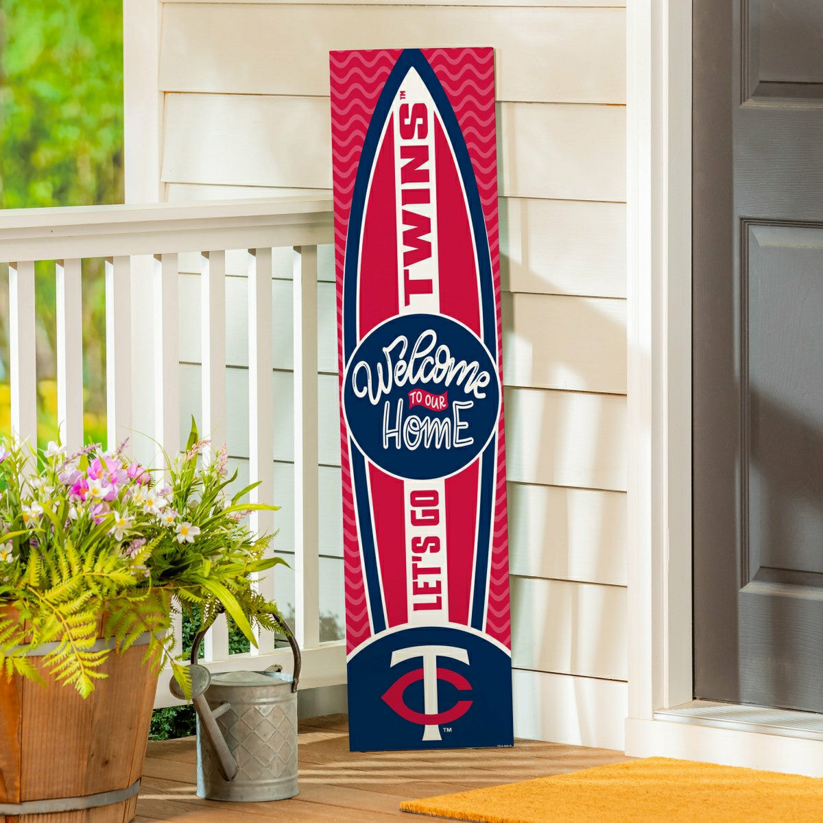 Team Sports America Signature - Minnesota Twins Summer Seasonal Surfboard ECM Exclusive 47" Single Sid