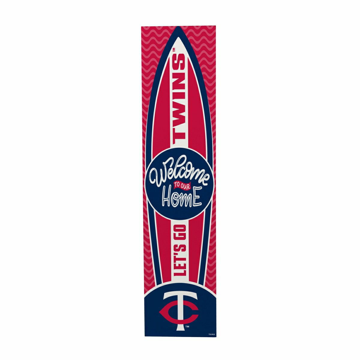 Team Sports America Signature - Minnesota Twins Summer Seasonal Surfboard ECM Exclusive 47" Single Sid