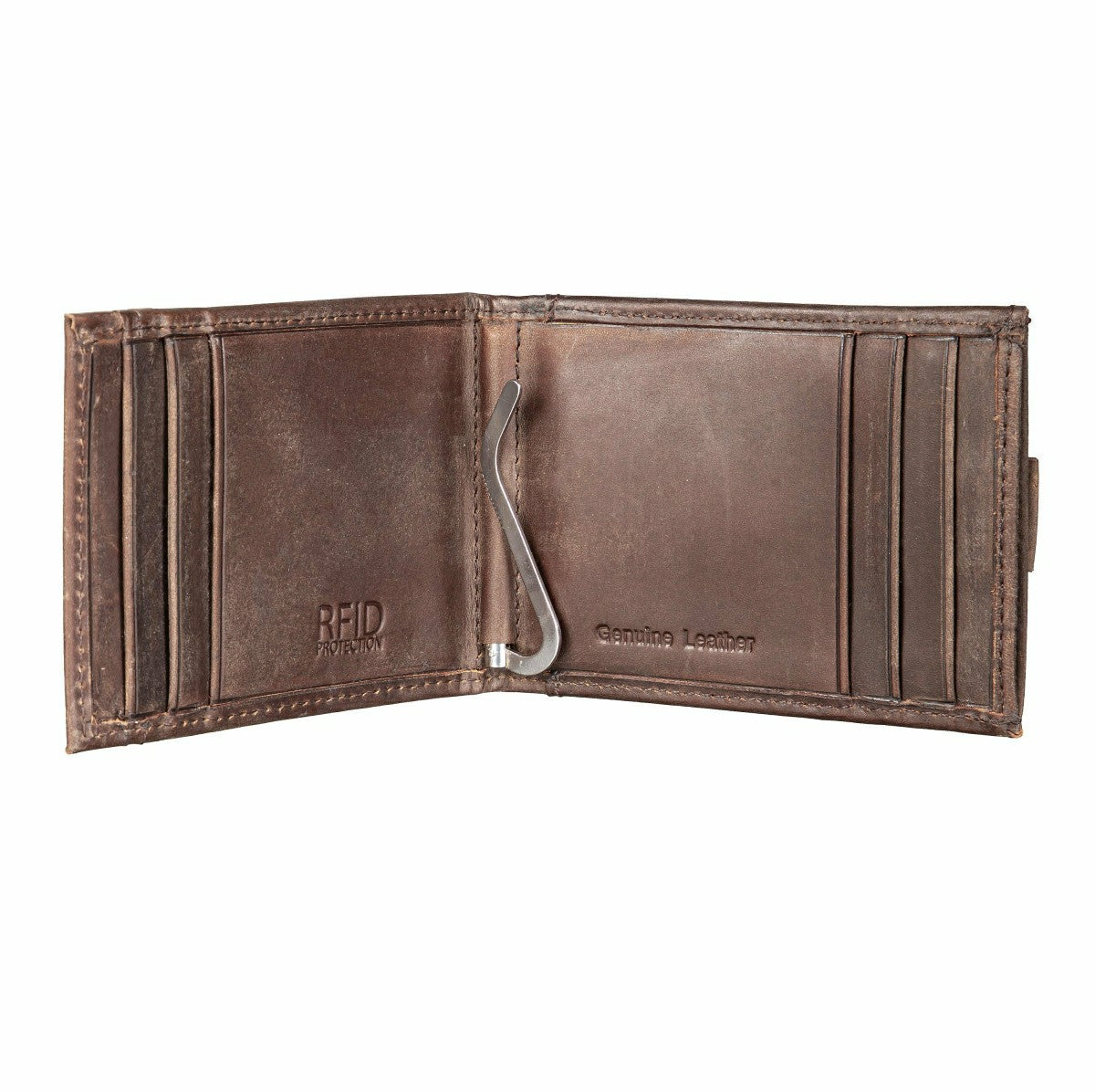 Team Sports America Trending - New York Mets Front Pocket Wallet w/ RFID Blocking Brown