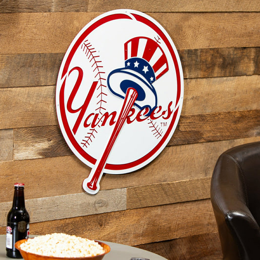 Team Sports America Classic - New York Yankees Premier Metal Wall Art