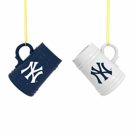 Team Sports America Exclusive - New York Yankees Ceramic Mini Stein, 3oz, set of 2