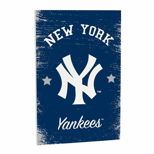 Team Sports America Trending - New York Yankees Wood Wall Sign, 16x24