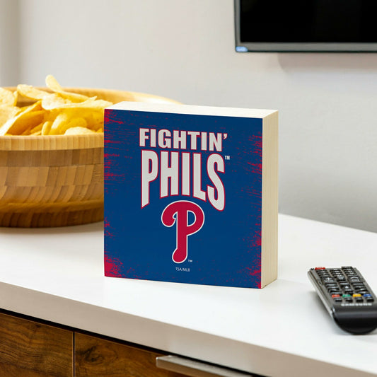 Team Sports America Signature - Philadelphia Phillies Plock, Down Home Fans, 6x6
