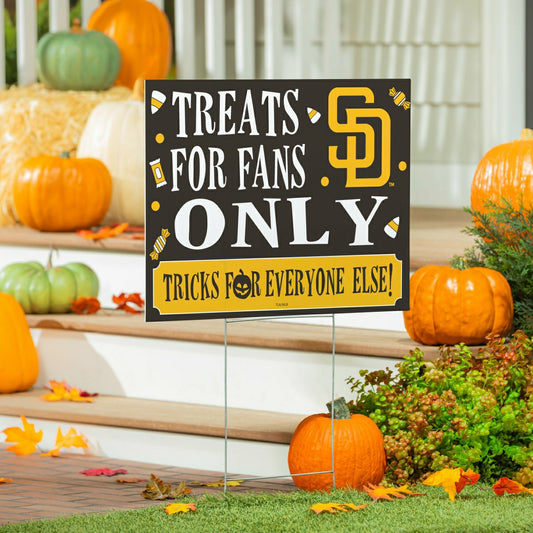 Team Sports America Best Seller - San Diego Padres Yard Sign, Halloween Treats for Fans
