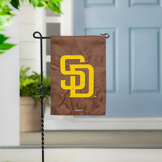 Team Sports America Exclusive - San Diego Padres Applique Flag, GDN