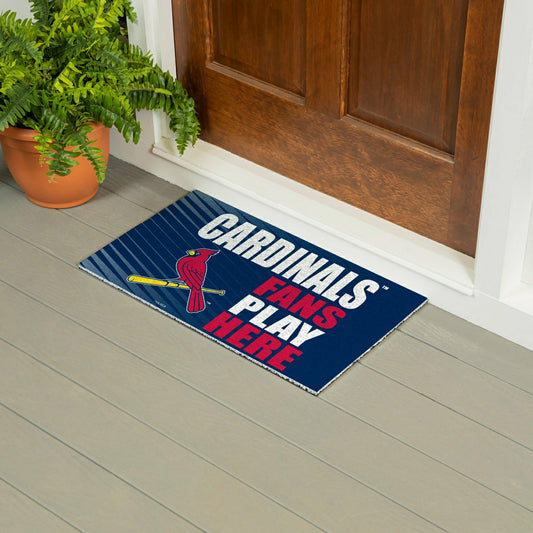 Team Sports America Value - St Louis Cardinals Fan Mat, 28"x16"