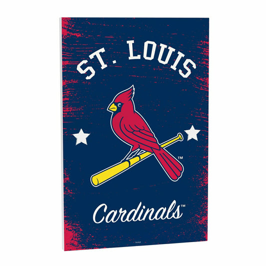 Team Sports America Trending - St Louis Cardinals Wood Wall Sign, 16x24
