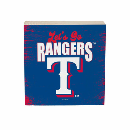 Team Sports America Essential - Texas Rangers Plock, Down Home Fans, 6x6