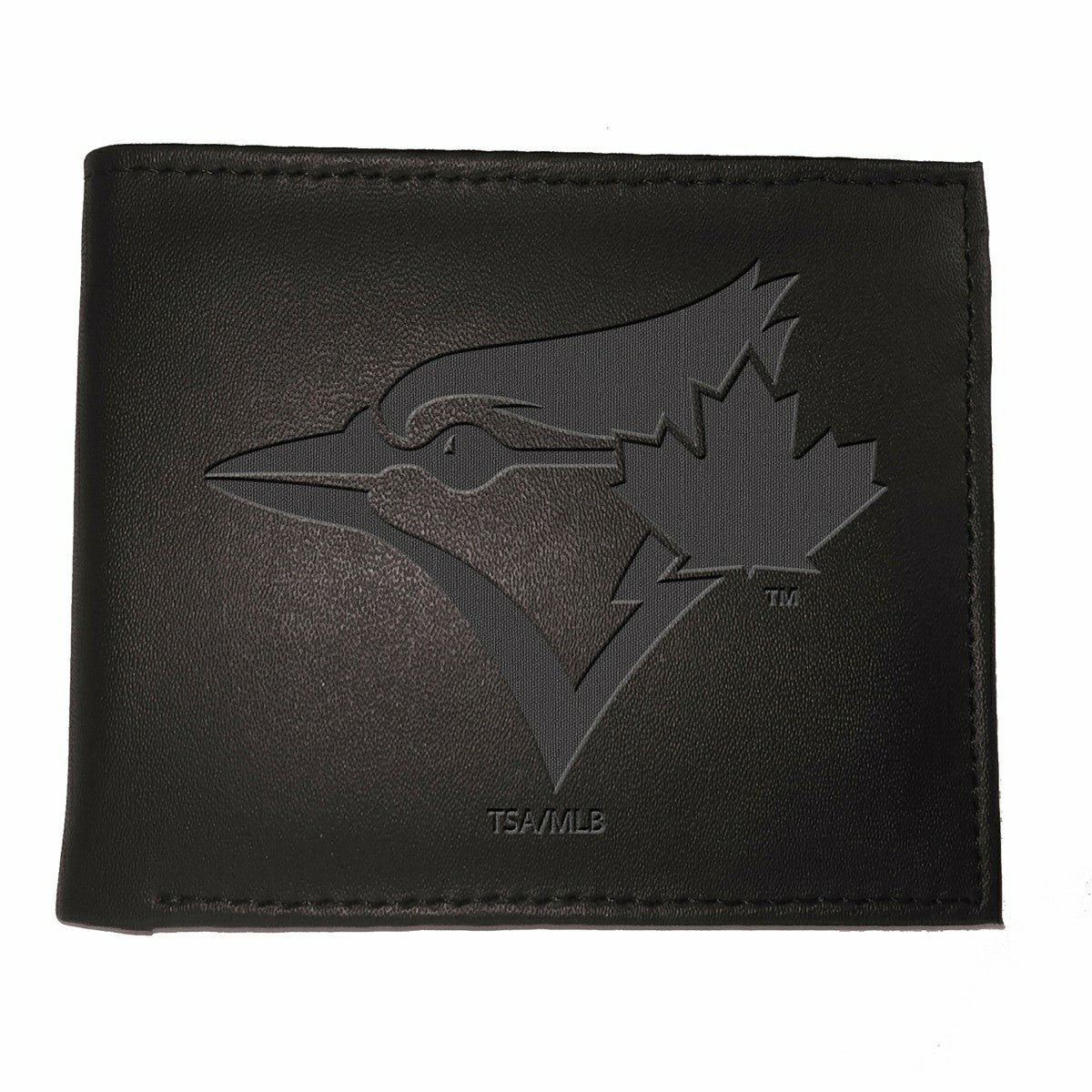 Team Sports America Recommended - Toronto Blue Jays Bi-Fold Wallet Black