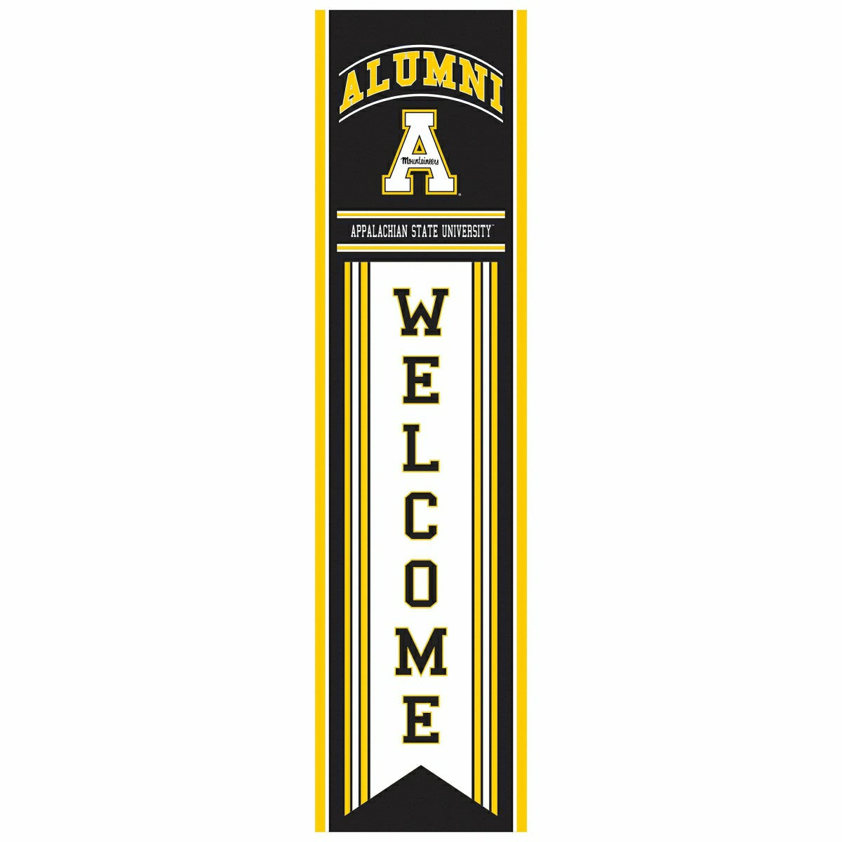 Team Sports America Classic - Appalachian State University Alumni Single Sided Large Leaner, 46"