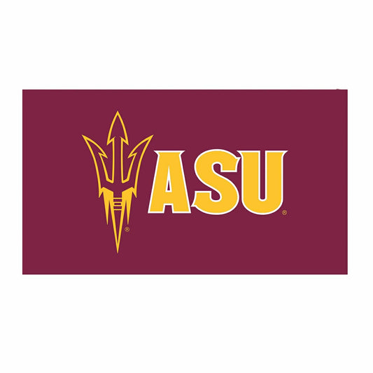 Team Sports America Value - Full Color PVC Mat, 16" x 28", Arizona State University